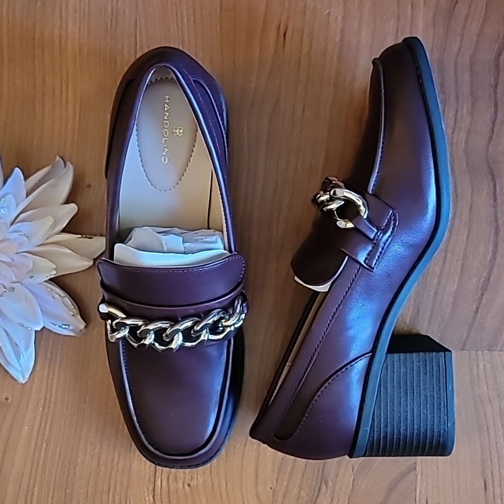 BANDOLINO Reddish Brown Misha Loafer